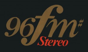 96 FM Stereo logo 1980